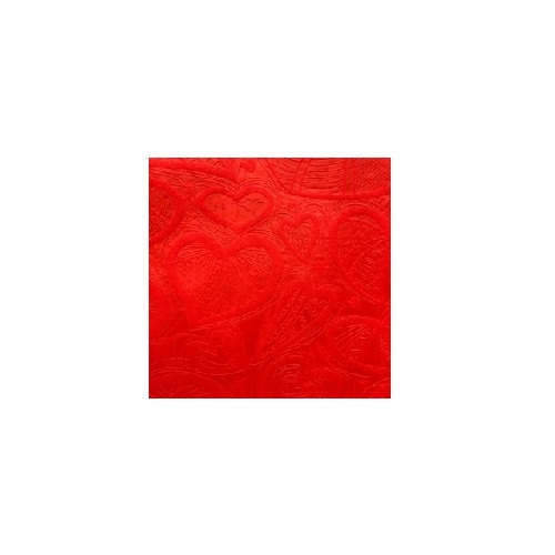 Wrapping Nonwoven Hearts 50X70 Red