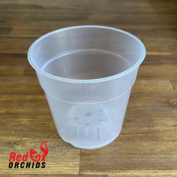 120mm Teku Clear Phalaenopsis Pots